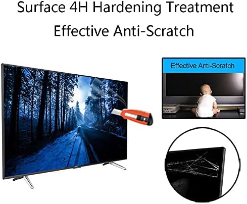 Защитно фолио за екрана на телевизора със защита от синя светлина/UV-радиация 32-75 инча, фолио за защита на очите