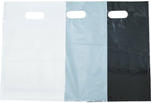 Чанта TRUSCO F-4050W Color Поли, L, 0,08 x 400 x 500 мм, бял, в пакет от 20 броя