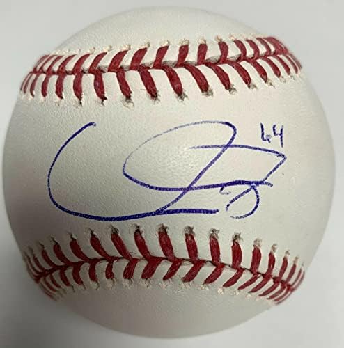 Халева Фъргюсън подписа MLB Бейзбол PSA RG30265 Dodgers - Бейзболни топки с автографи