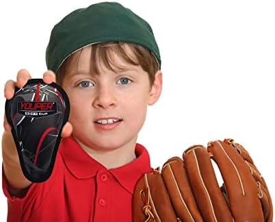 Защитно Спортна чаша Youper Boys Youth от мека пяна (4-6 години), Детска Спортна чаша за бейзбол, футбол, лакросса,