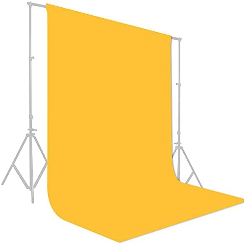 Жълт фон GFCC - 8 метра 10 метра на Жълт Фон за Фотосесия Фон за Снимки на Екрана на Видео кадри на Фона на изображението