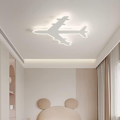 DLSixYi 48 W Модерен Детски Тавана лампа 20 Самолет, Лампа за Стаята на Момчетата, Led осветителни Тела за монтаж