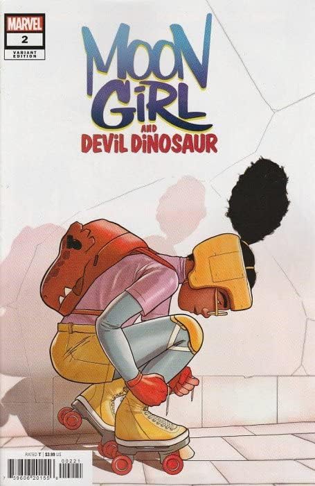 Момиче-Луната и динозавър-дяволът (2 серия) 2A VF / NM ; Комикс на Marvel | вариант