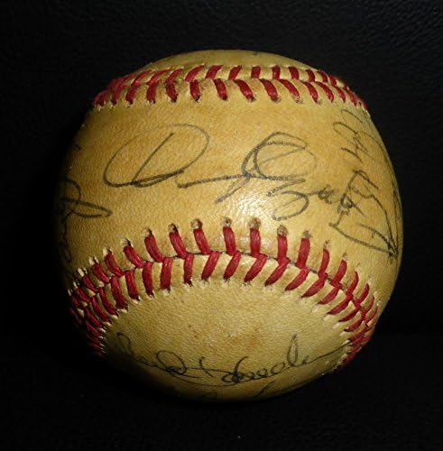 1979 Екип Филис подписа бейзболен договор PSA / DNA Tug McGraw с Пит Роузом и Нино Эспинозой + Бейзболни топки с