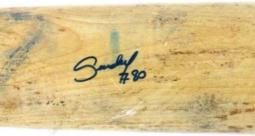 Ред Сокс Пабло Сандовал Подписа Използвана Бейзболна бухалка на Малката лига на PSA T77433 - Бейзболни Топки, Използвани