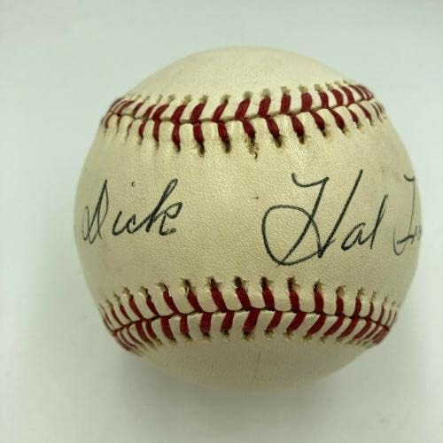 Хал Троски - старши - Сингъл с автограф на Американската лийг бейзбол (декември 1979) JSA COA РЕДКИ бейзболни топки