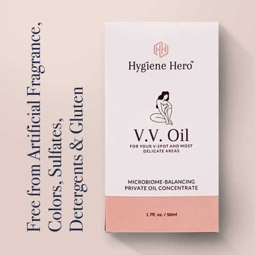 Hygiene Hero Microbiome-Балансирующее масло Йони за гениталиите 50 мл - Предотвратява появата на врастнали косми
