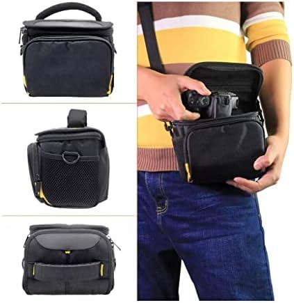 Чанта през Рамо YFQHDD DSLR, Чанта за Цифрови Видео Камери, Пътен Калъф с Водоустойчив Дождевиком