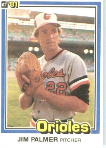 1981 Бейзболна картичка Donruss #353 Джим Палмър