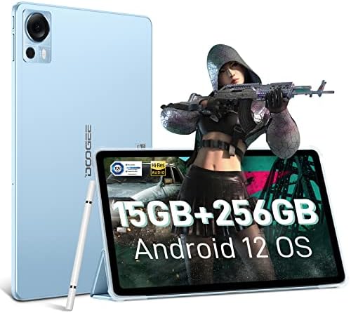 Таблет DOOGEE T20 2023, 2K 10,4-инчов таблет с Android 12, Восьмиядерный процесор с 15 GB оперативна памет и 256