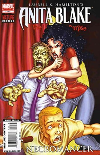 Анита Блейк: Профила на труп-Некромантът #2 VF / NM ; Комиксите на Marvel | Лорелл К. Хамилтън