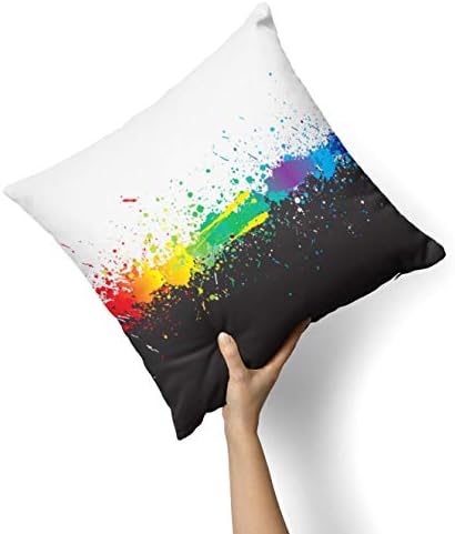 iiRov Спрей Rainbow боя - Индивидуален Декоративен Начало Декор На закрито или на открито, Калъфка за дивана, на