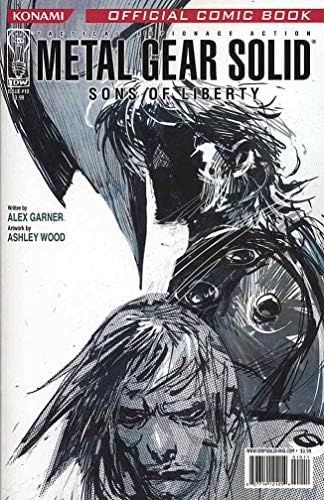 Metal Gear Solid: Sons of Liberty #10 VF / NM; комикс IDW | Konami Ashley Wood