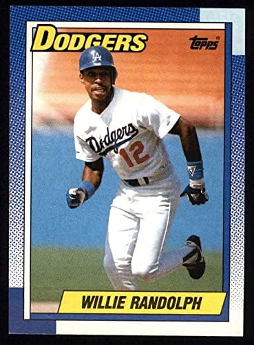 1990 Topps 25 Уили Рандолф от Лос Анджелис Доджърс (Бейзбол карта) NM/MT Dodgers