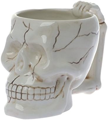 Кафеена чаша Новост с Човешки Черепа - Дявол Bonehead Cup Керамични 16 грама. Тихоокеанския търговия