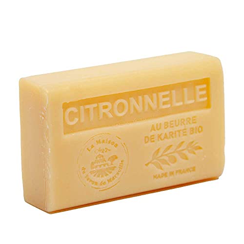 Френското сапун - Комплект от 3 теми от 125 г - Традиционно Марсельское сапун - Цитронелла
