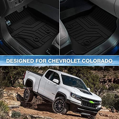 Mixsuper Custom Fit за Предните Стелки 2015-2022 Chevrolet Colorado/GMC Canyon при всякакви метеорологични условия