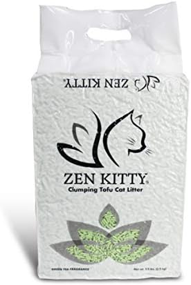 Пълнител за котешки тоалетни ZenKitty с комковатым тофу и аромат на зелен чай (20040)