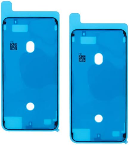 MMOBIEL 2X Водоустойчив Предварително Вырезанная Залепваща стикер, съвместима с iPhone 7 Plus - 5,5 инча (черен)