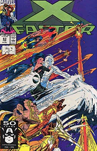 X-фактор 63 от комиксите на Marvel и Актриса Луиза Симонсон