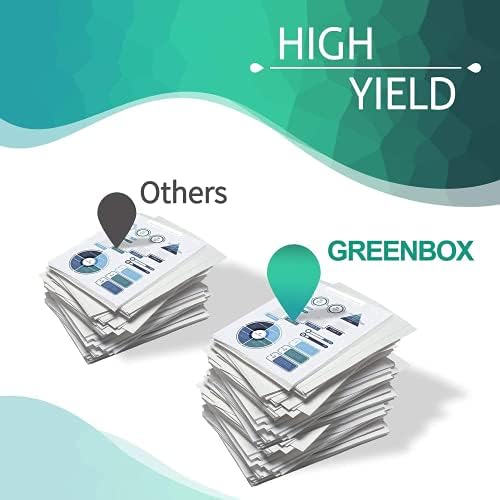 GREENBOX Съвместима касета с тонер MX-31NT с най-висока доходност за подмяна на тонер касета Sharp MX-31NT MX-31NTBA
