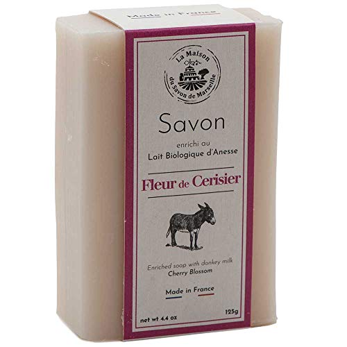 Maison du Savon de Marseille - Френски сапун, произведено от Пресен Органичен Ослиного мляко с Аромат на Листенца
