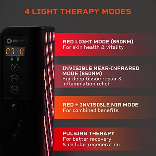 Мини-Вибрационна плоча Lifepro Waver и устройство за терапия с Инфрачервени светлина-Бързо Възстановяване на здравето