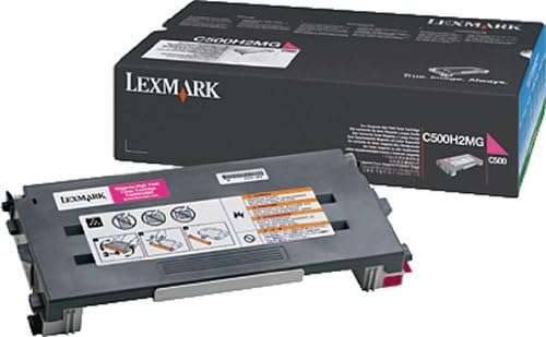 Тонер на Lexmark C500H2MG C500H2MG, Ресурс 3000 страници, Магента