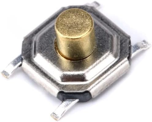 50шт SMD 4 * 4 * 1.5/ Микропереключатель 3 мм, преминете на такт, бутон превключвател, бутон превключвател, водоустойчив