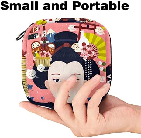 Чанта за съхранение на Хигиенни Кърпички Японски Момиче Женски Период Хигиенни Носене Чанта За Съхранение на Тампони