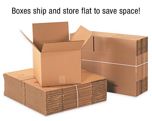 Кутии Fast BF3385 Дълги Картонени кутии, 33 x 8 1/2 x 5, с одностенными гофрирани стени, за транспортиране на дълги,