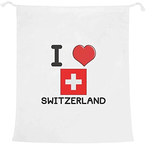 Чанта за дрехи /измиване/за Съхранение на Azeeda I Love Switzerland (LB00021881)