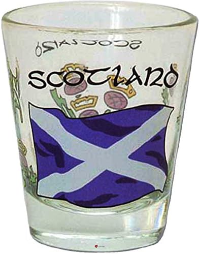 Шотландският Подарък Чаша с Високото Солено Чертополохом Дизайнерски Подарък Чаша