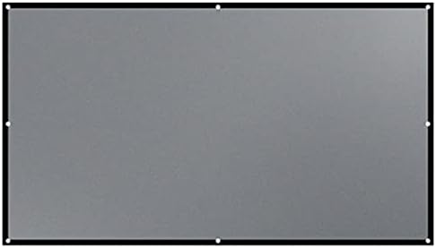 ZGJHFF Сгъваем Проектор Завеса Полиестер Мек Прост Завеса Сгъваем Кино Завеса Проектор за Домашно Открит Антисветовой завеса (Размер: 60 см)