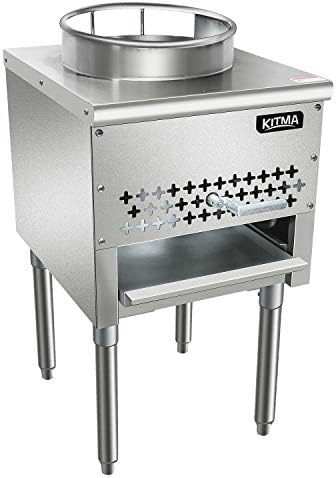 Готварска печка на газ-на тиган Kitma 13 - Търговски Печка За готвене На течен пропан - Ресторантско оборудване, 95 000 BTU