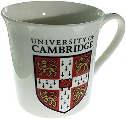 Официалната Керамична чаша университета в Кеймбридж - Показва Щит на университета в Кеймбридж