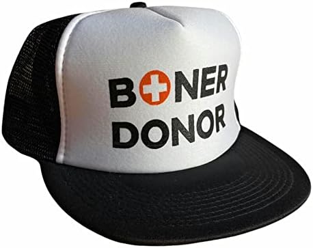 Шапката е на шофьор на камион Boner Donor възстановяване на предишното положение, за мъже или Жени, Ретро Приятелка