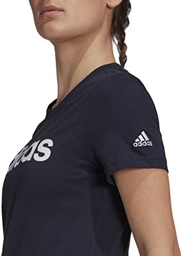 Женска тениска adidas за почивка Essentials с тънък лого