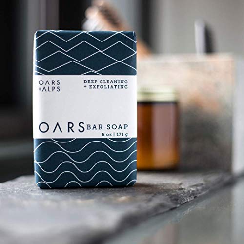 Отшелушивающее сапун Oars + Alps за грижа за кожата, Доказано от дерматолози, Хидратира, с масло от шеа, Веганское