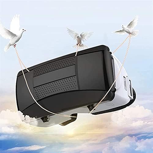 Стерео слушалки FEDRUI за очила за виртуална реалност, очила 3D HD Blu-ray, Регулируеми очила 3D VR с дишаща охлаждаща